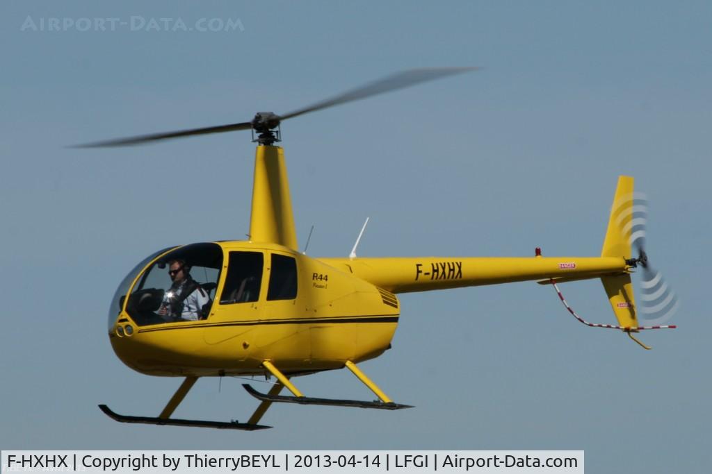 F-HXHX, 2007 Robinson R44 Clipper II C/N 11981, Dijon-Darois visitor.