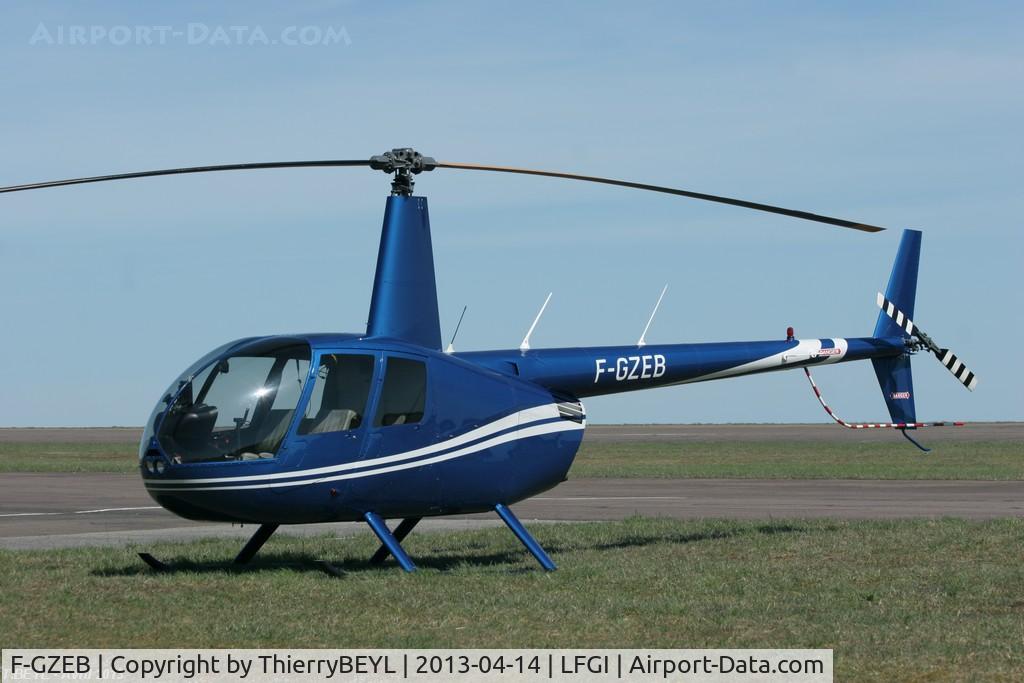 F-GZEB, 2007 Robinson R44 Raven C/N 1702, Seeng at Dijon-Darois