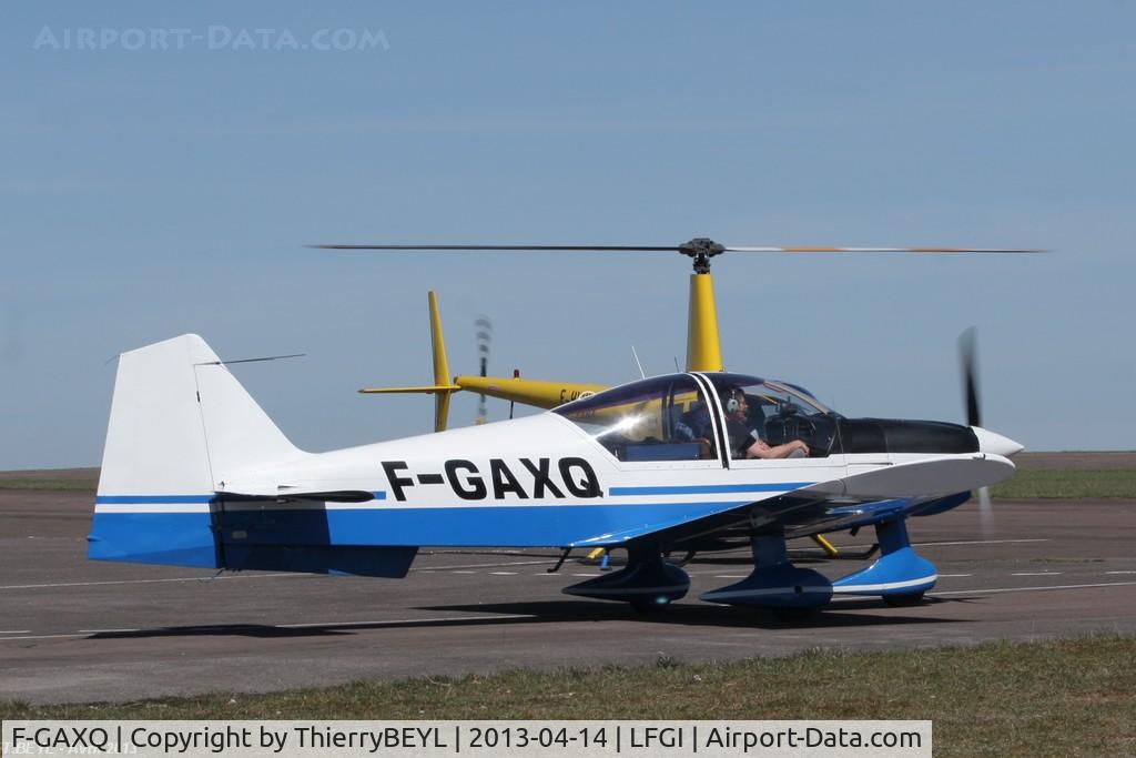 F-GAXQ, Robin R-2160 Alpha Sport C/N 155, Taxying at Dijon-Darois