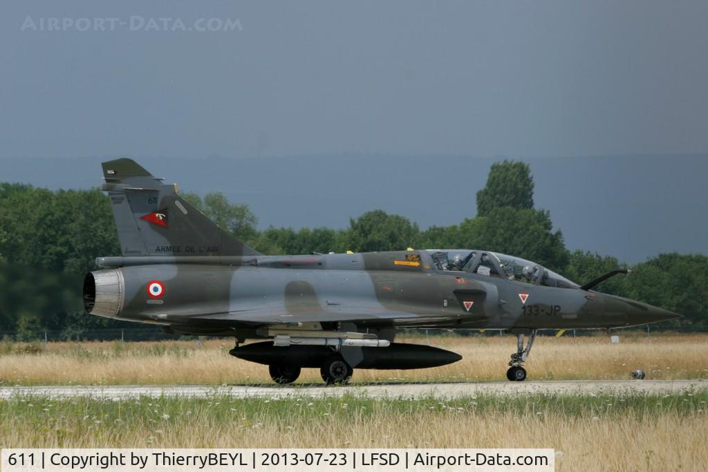 611, Dassault Mirage 2000D C/N 406, Before take-off.