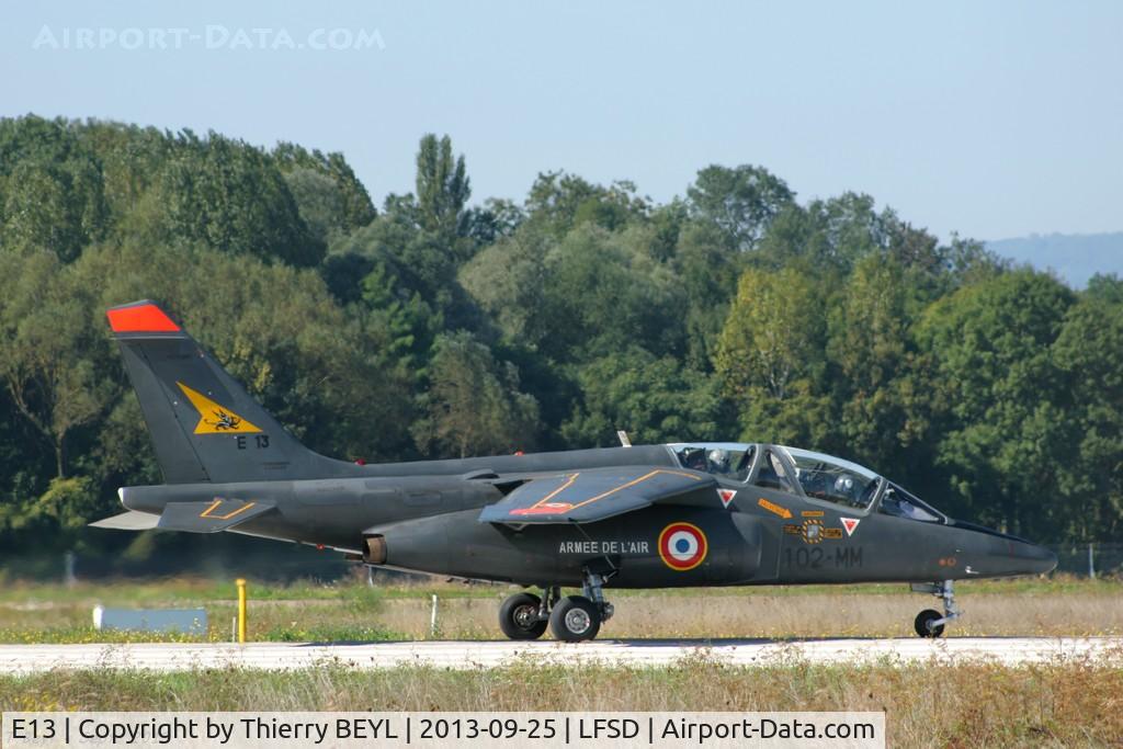 E13, Dassault-Dornier Alpha Jet E C/N E13, Before take-off