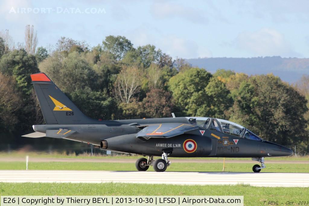 E26, Dassault-Dornier Alpha Jet E C/N E26, Before take-off