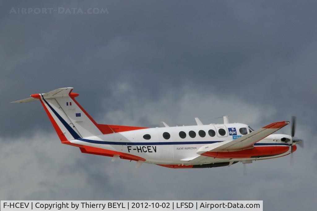 F-HCEV, 2009 Hawker Beechcraft B200GT King Air C/N BY-91, Calibration mission