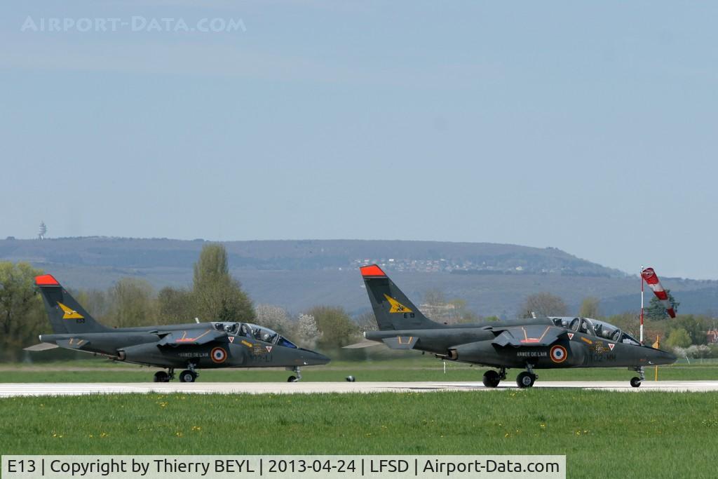 E13, Dassault-Dornier Alpha Jet E C/N E13, with E53.