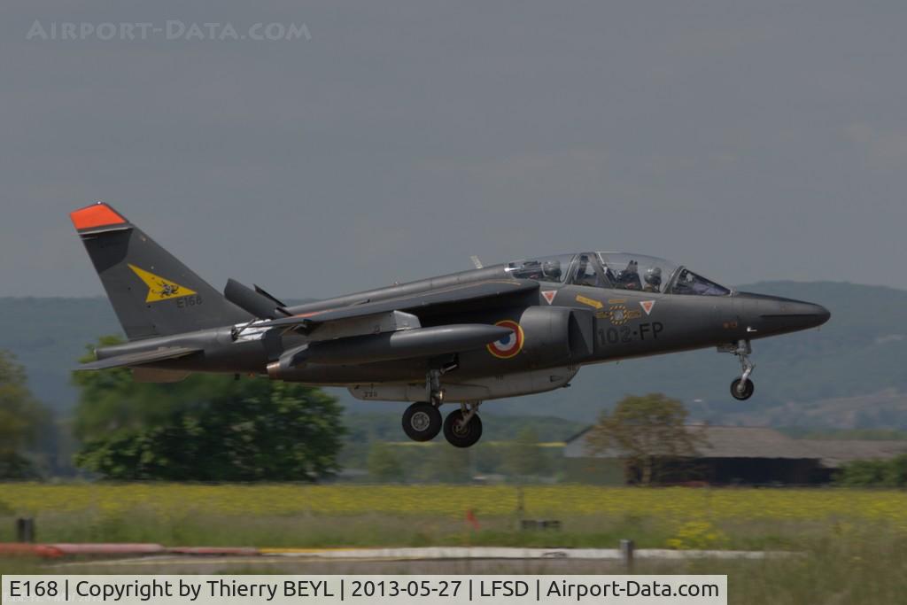 E168, Dassault-Dornier Alpha Jet E C/N E168, Landing