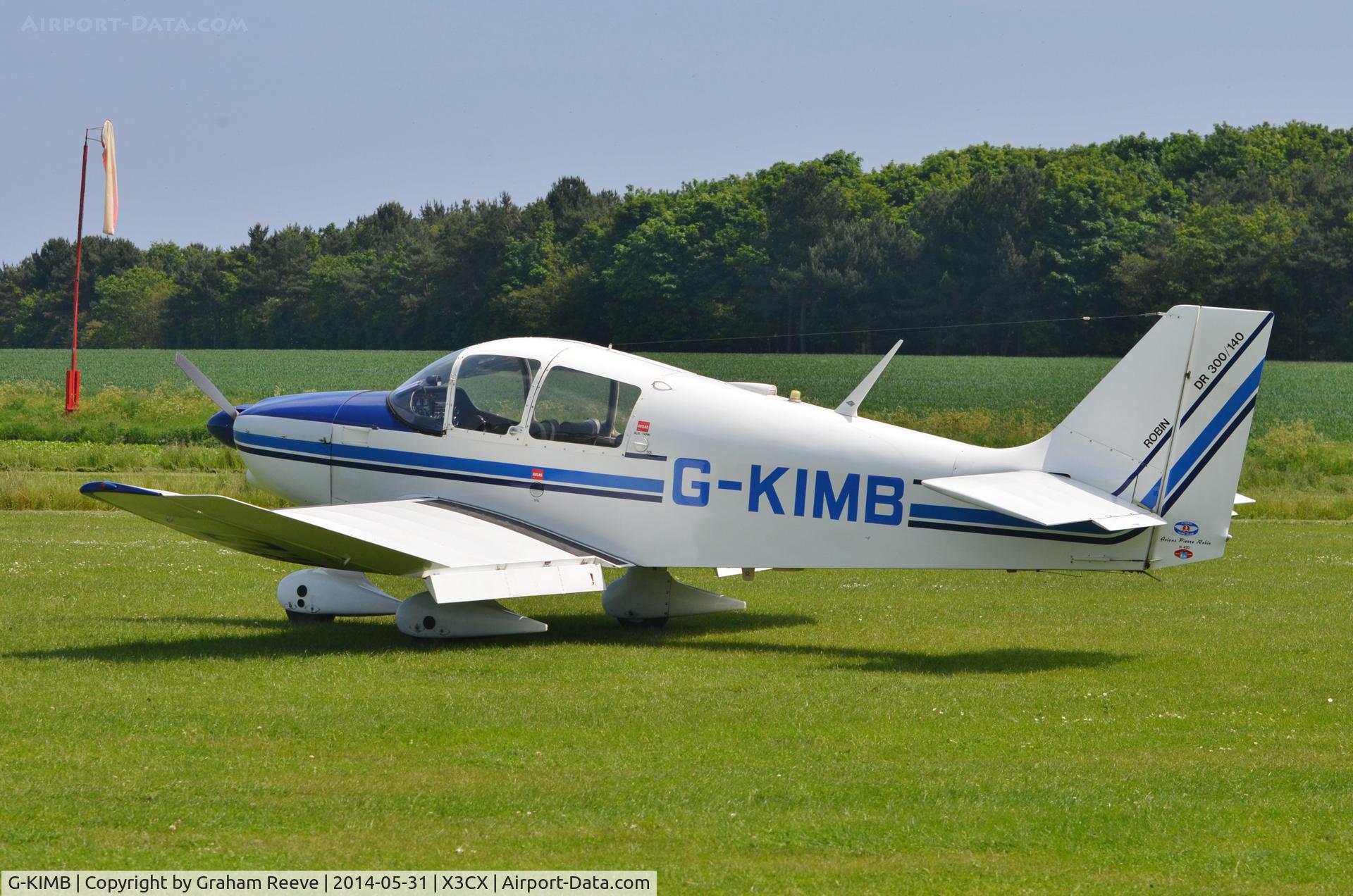 G-KIMB, 1970 Robin DR-300-140 C/N 470, Parked at Northrepps.