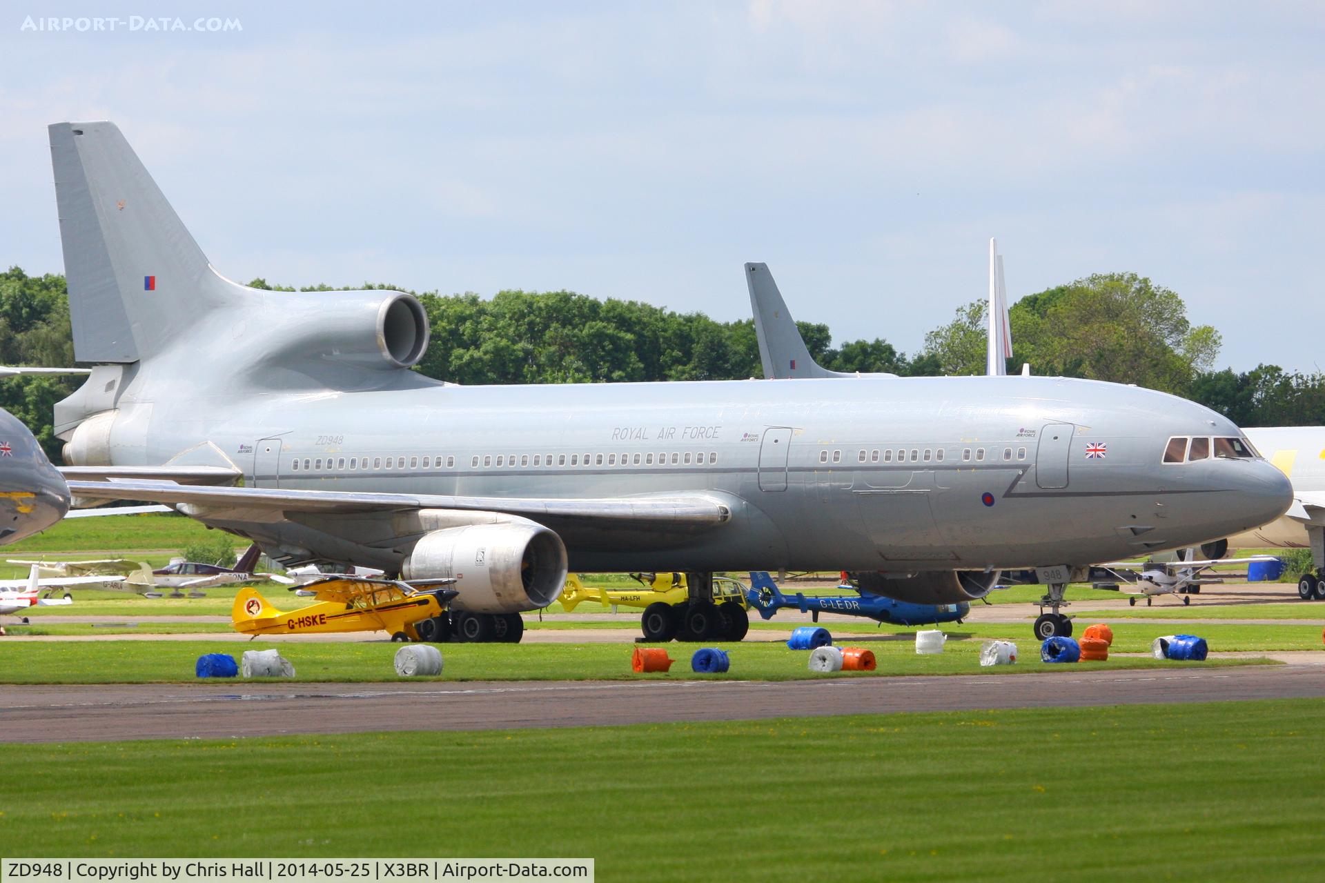 ZD948, 1980 Lockheed L-1011-385-3 TriStar K1 (500) C/N 193V-1157, stored at Bruntingthorpe