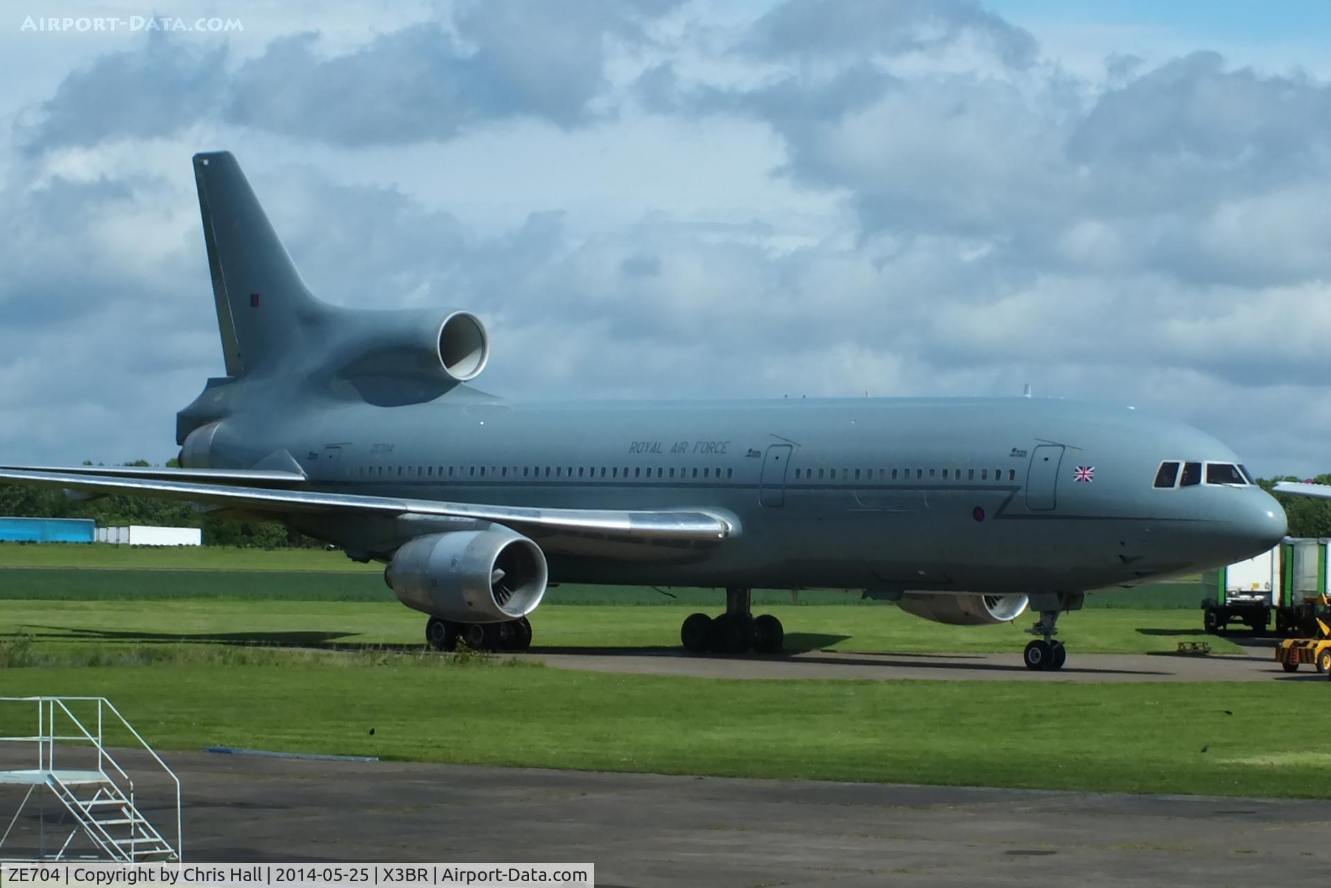 ZE704, 1980 Lockheed L-1011-385-3 TriStar C2 (500) C/N 193Y-1186, stored at Bruntingthorpe