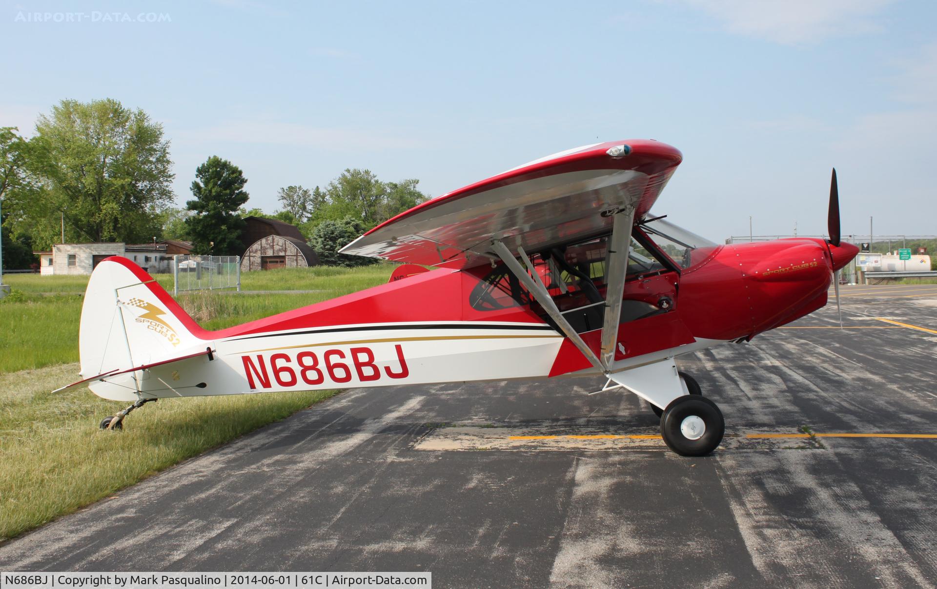 N686BJ, 2008 Cub Crafters CC11-100 Sport Cub C/N CC11-00068, CC11-100