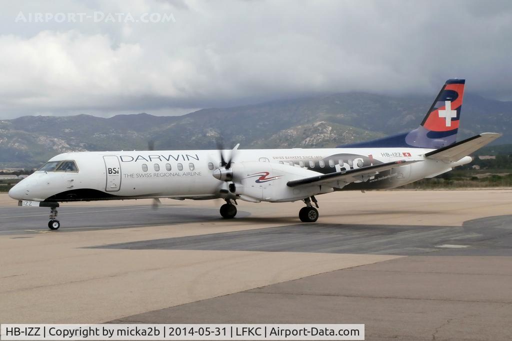 HB-IZZ, 1997 Saab 2000 C/N 2000-048, Taxiing