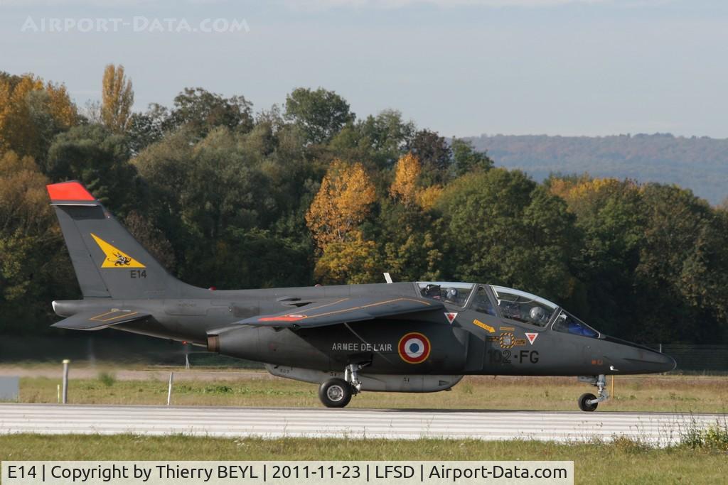 E14, Dassault-Dornier Alpha Jet E C/N E14, Before Take-off