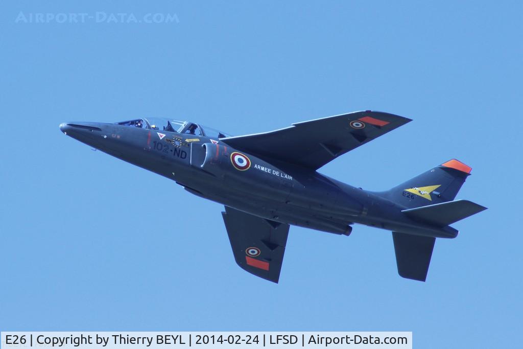 E26, Dassault-Dornier Alpha Jet E C/N E26, Take-off