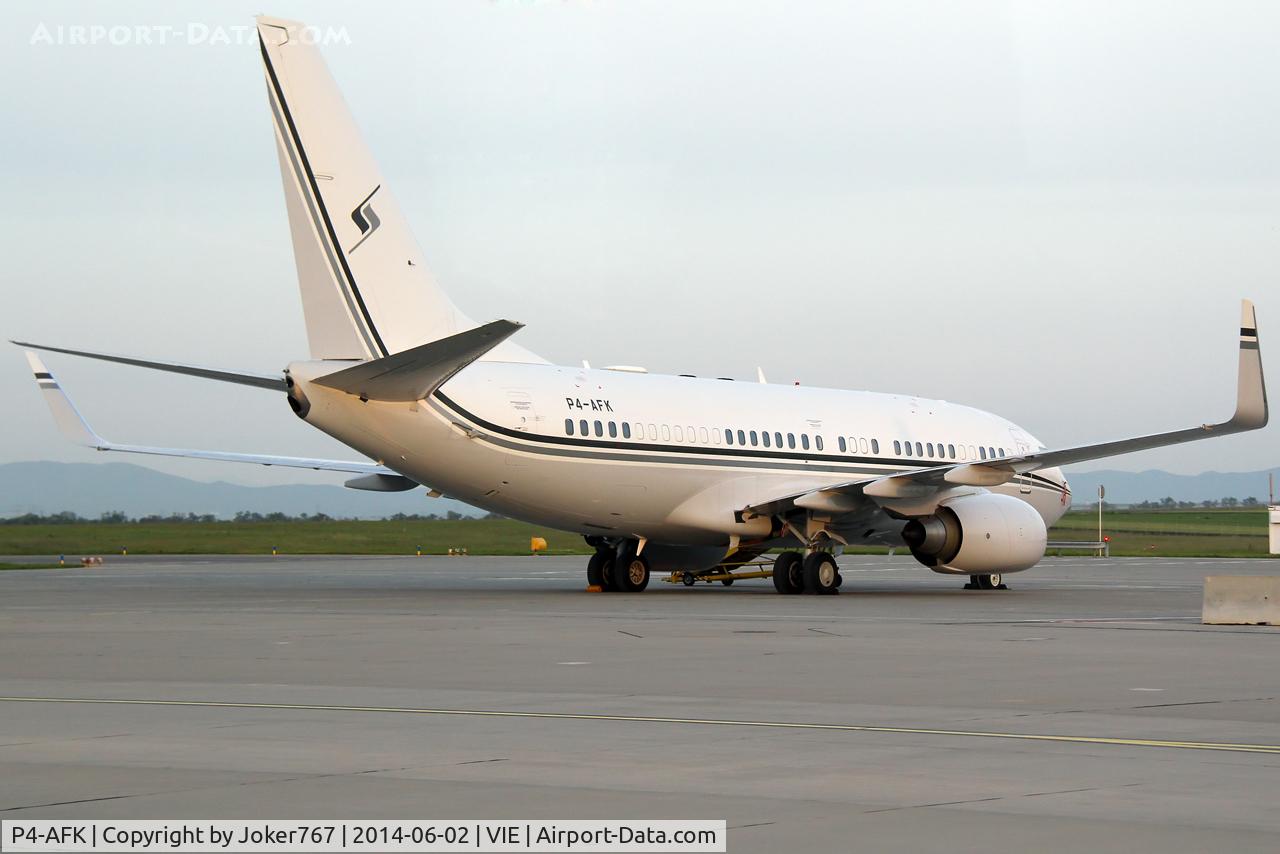 P4-AFK, 2007 Boeing 737-7FY C/N 36493, Premier Avia