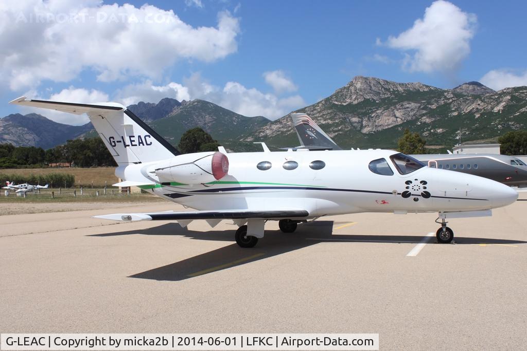 G-LEAC, 2008 Cessna 510 Citation Mustang Citation Mustang C/N 510-0075, Parked