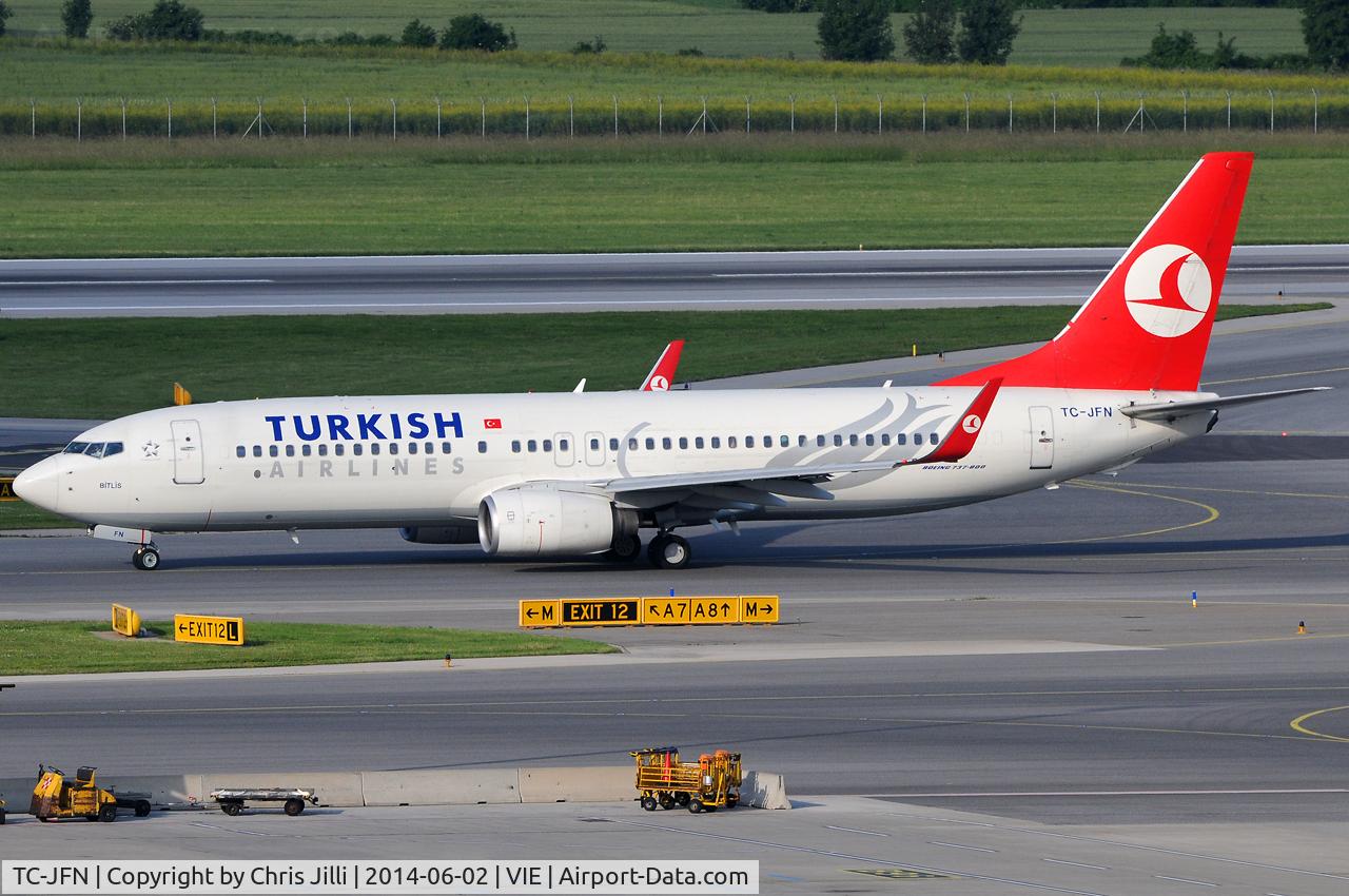 TC-JFN, 1999 Boeing 737-8F2 C/N 29776, Turkish Airlines