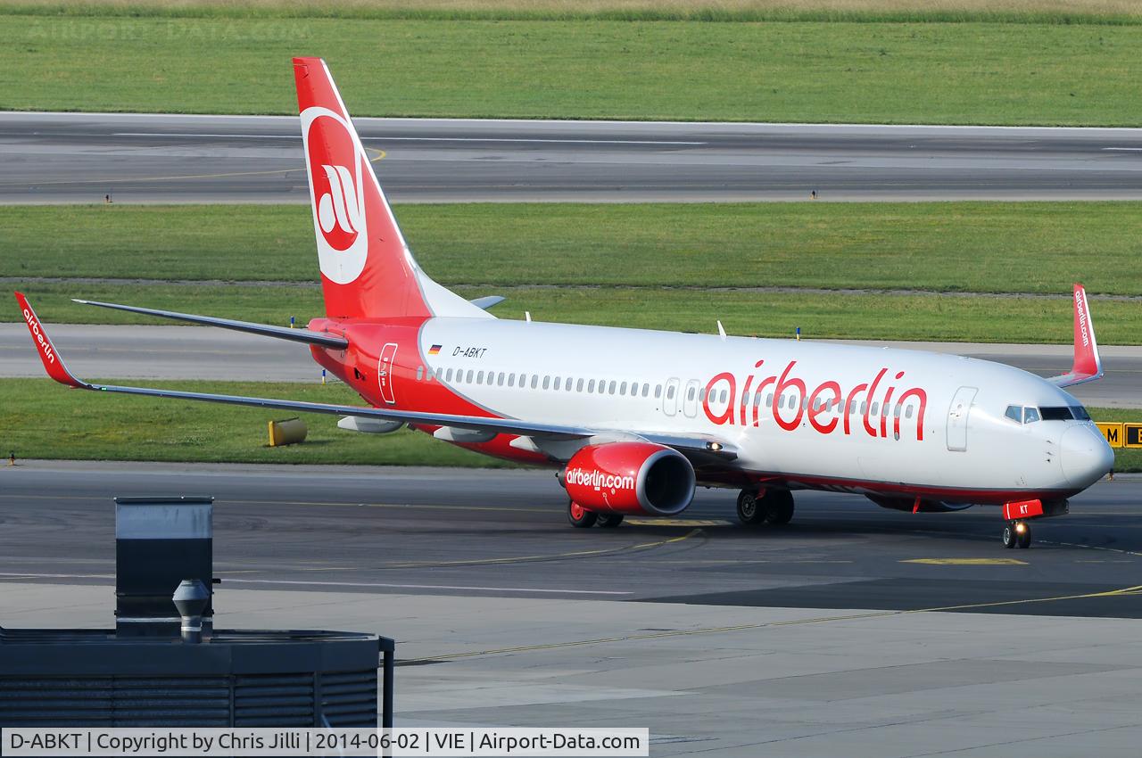 D-ABKT, 2011 Boeing 737-86J C/N 36881, Air Berlin