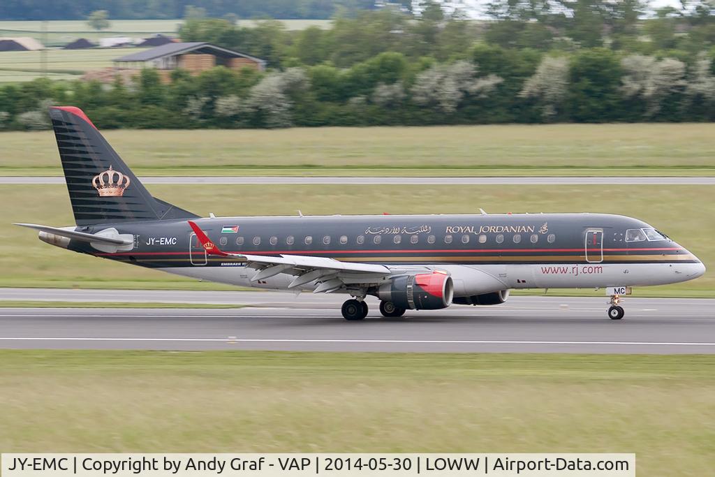 JY-EMC, 2008 Embraer 175LR (ERJ-170-200LR) C/N 17000223, Royal Jordanian EMB170