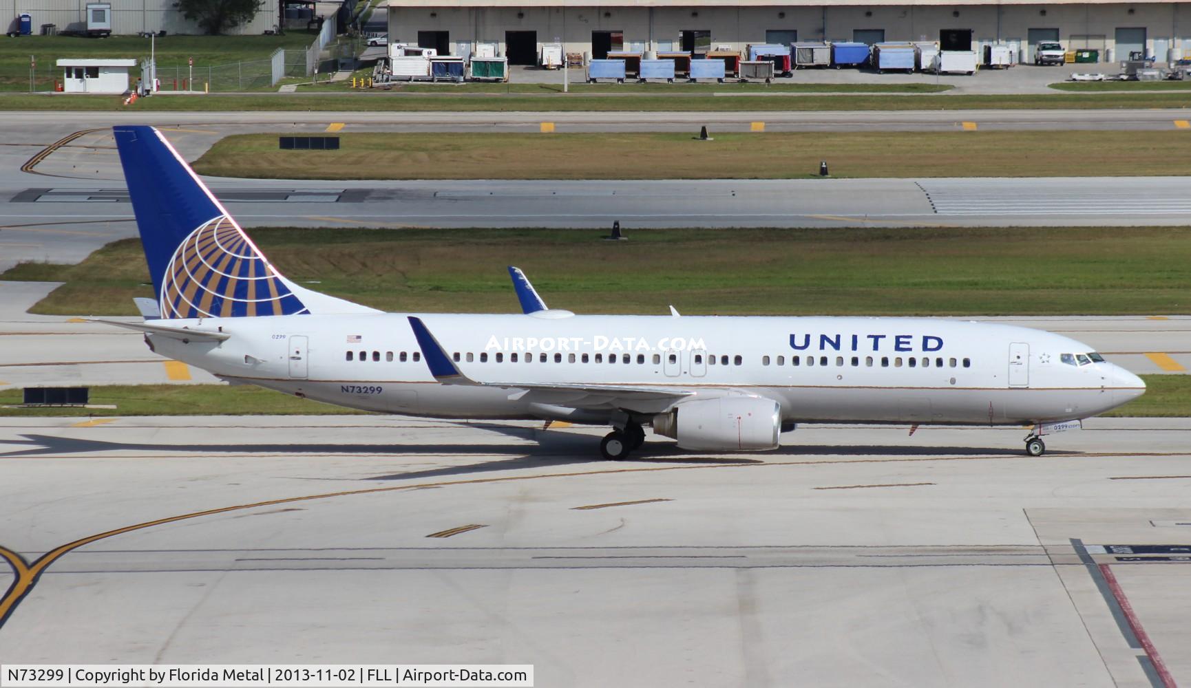 N73299, 2005 Boeing 737-824 C/N 34005, United 737-800