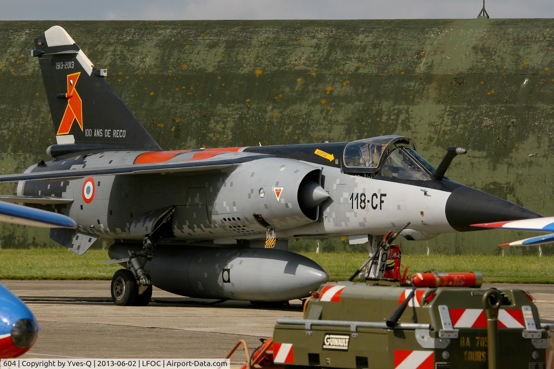604, Dassault Mirage F.1CR C/N 604, French Air Force Dassault Mirage F1CR, Static display, Chateaudun Air Base 279 (LFOC) Open day 2013