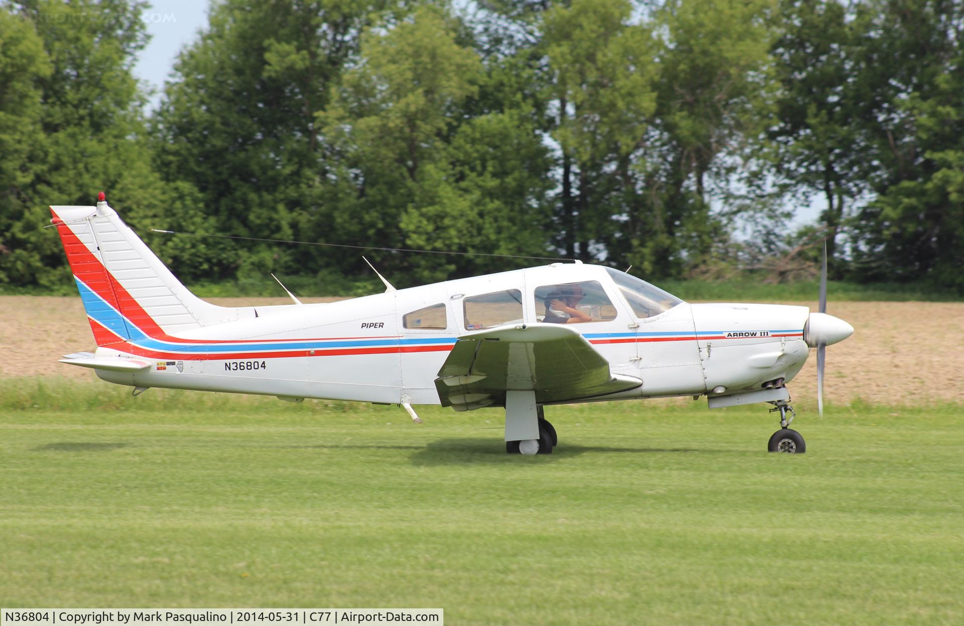 N36804, 1978 Piper PA-28R-201 Cherokee Arrow III C/N 28R-7837295, Piper PA-28R-201