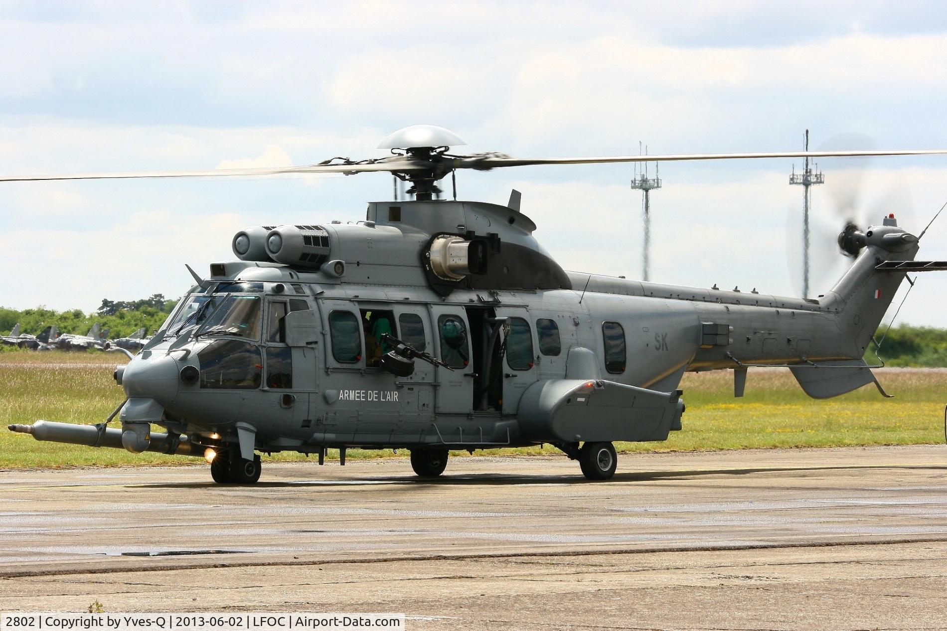 2802, 2012 Eurocopter EC-725R2 Caracal C/N 2802, French Air Force Eurocopter EC-725R2 Caracal, Solo display, Chateaudun Air Base 279 (LFOC) open day 2013