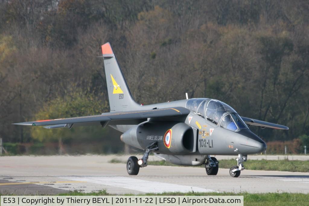 E53, Dassault-Dornier Alpha Jet E C/N E53, Before take-off