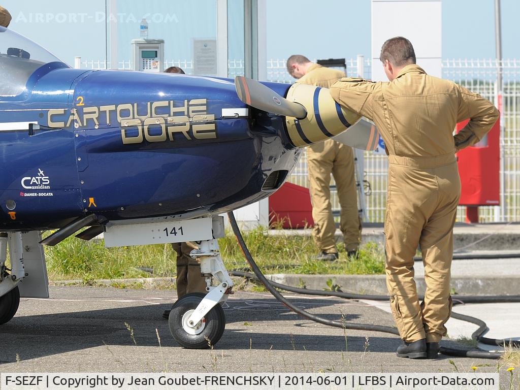 F-SEZF, Socata TB-30 Epsilon C/N 141, Cartouches Dorées