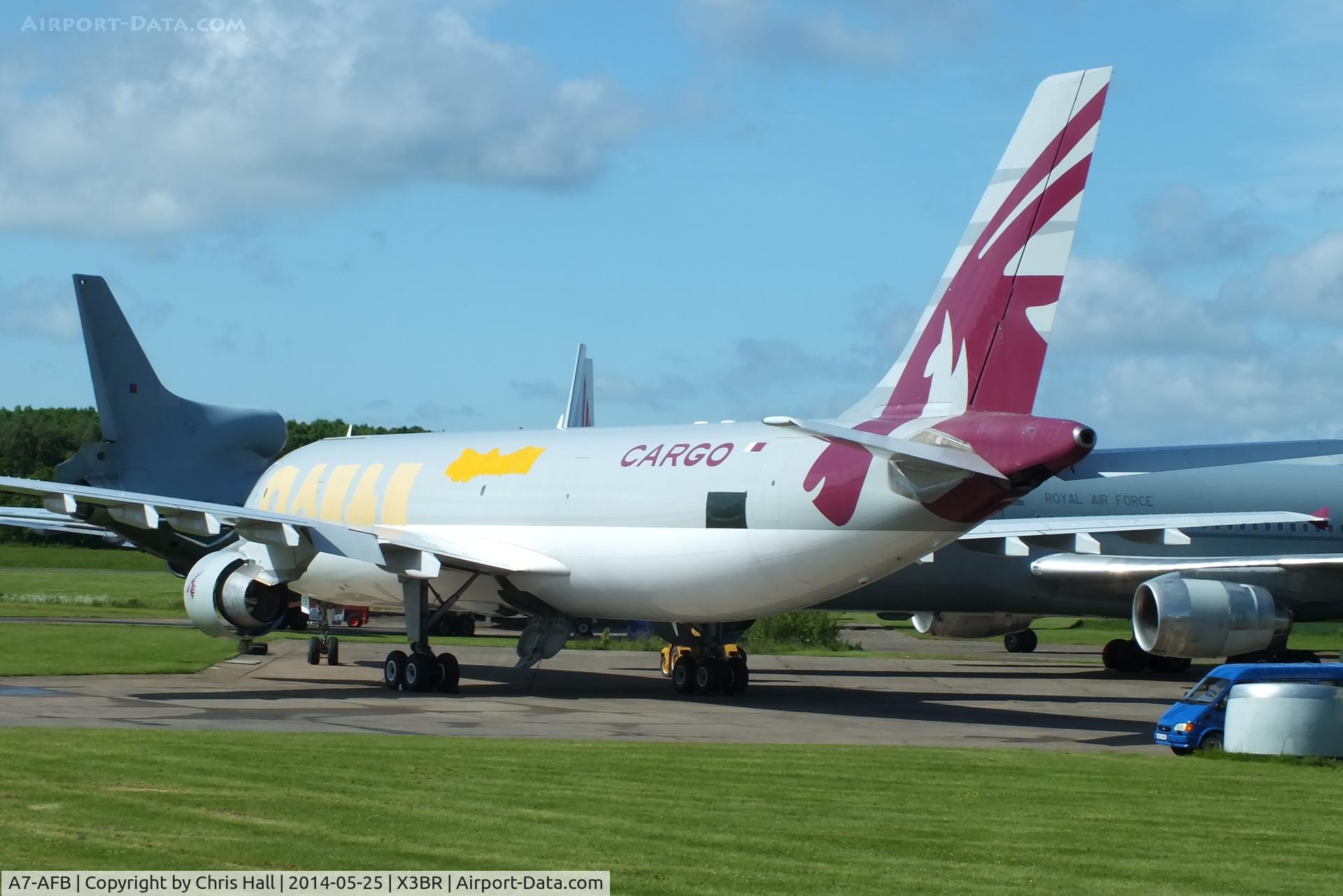 A7-AFB, 1991 Airbus A300B4-622R C/N 614, stored at Bruntingthorpe prior to being scrapped