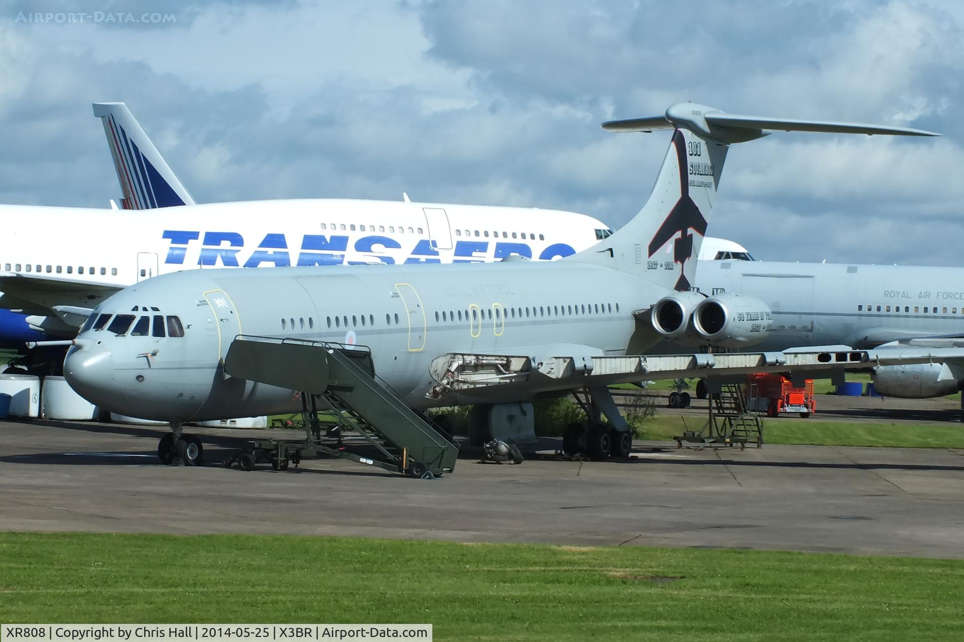XR808, 1966 Vickers VC10 C.1 C/N 828, stored at Bruntingthorpe