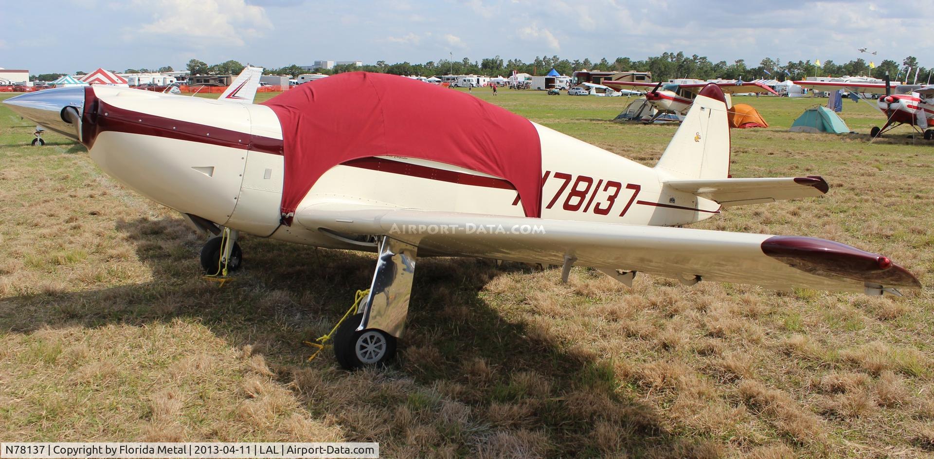 N78137, 1946 Globe GC-1B Swift C/N 2137, Globe GC-1B at Sun N fun