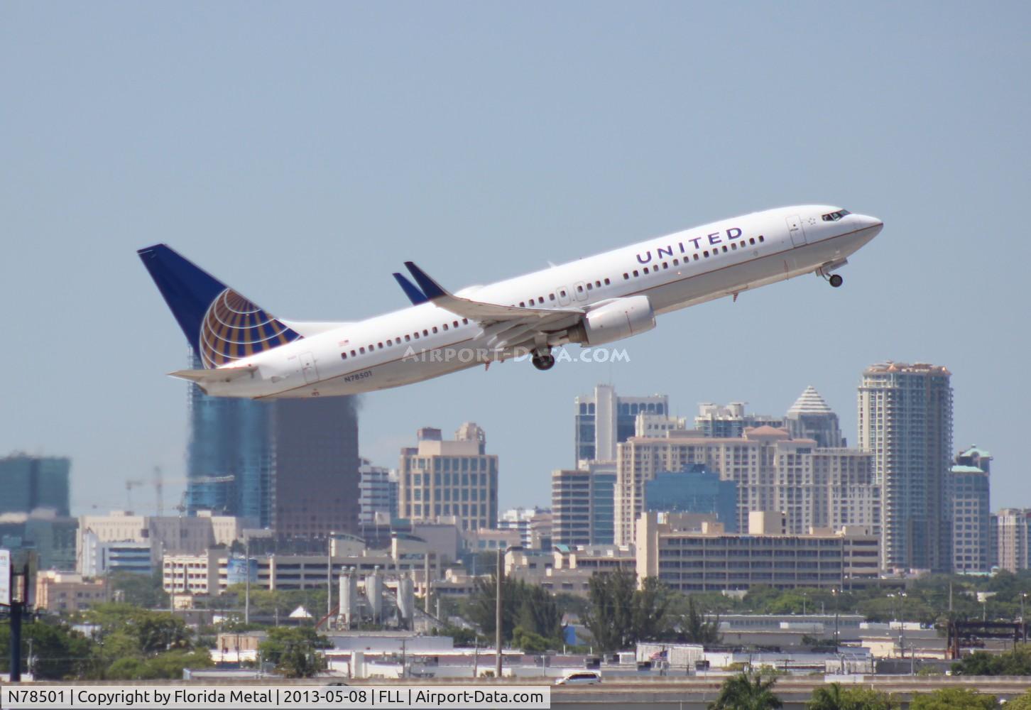 N78501, 2006 Boeing 737-824 C/N 31602, United 737-800