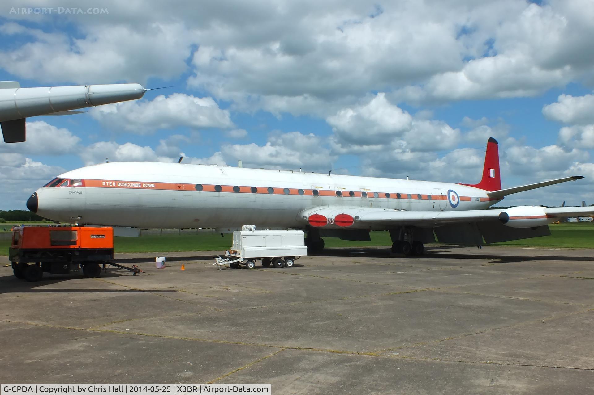 G-CPDA, 1963 De Havilland DH.106 Comet 4C C/N 6473, at the Cold War Jets Open Day 2014