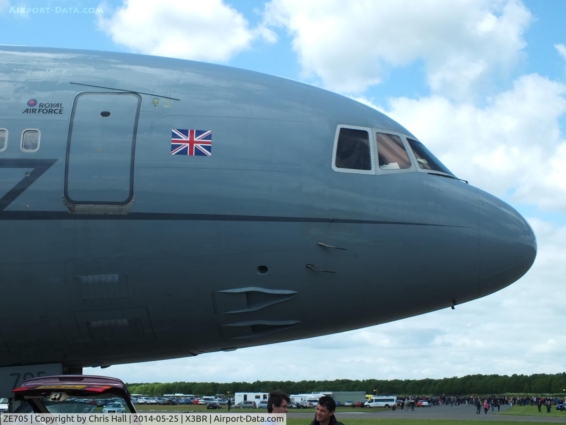 ZE705, Lockheed L-1011-385-3 TriStar C2 (500) C/N 193Y-1188, stored at Bruntingthorpe