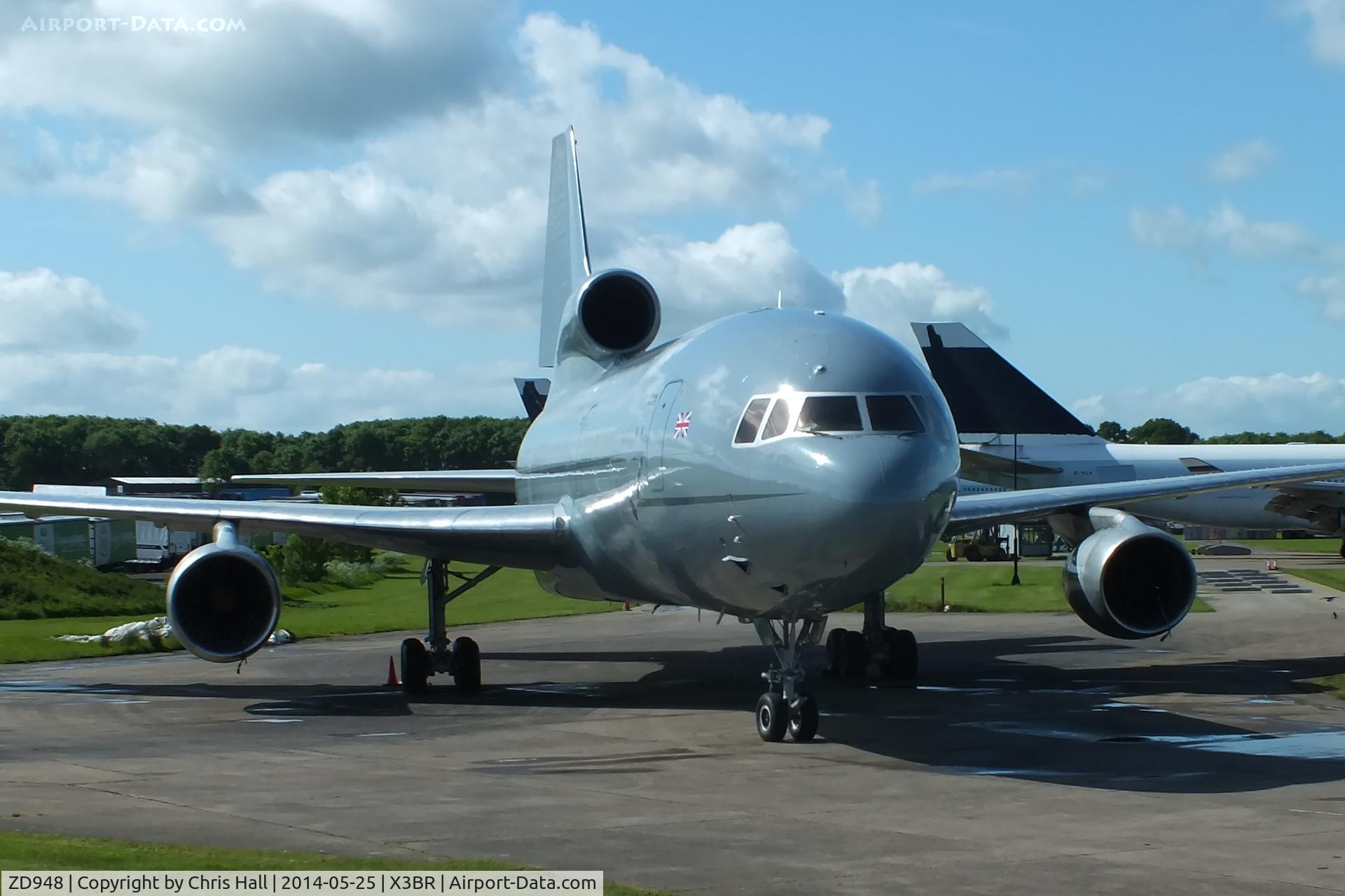 ZD948, 1980 Lockheed L-1011-385-3 TriStar K1 (500) C/N 193V-1157, stored at Bruntingthorpe