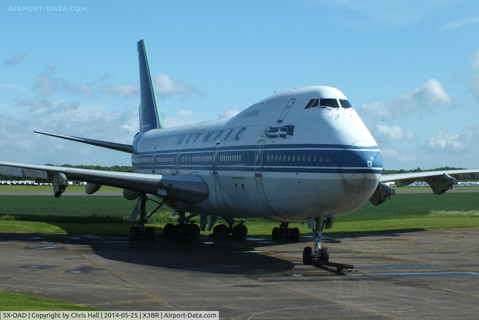 SX-OAD, 1979 Boeing 747-212B C/N 21684, stored at Bruntingthorpe