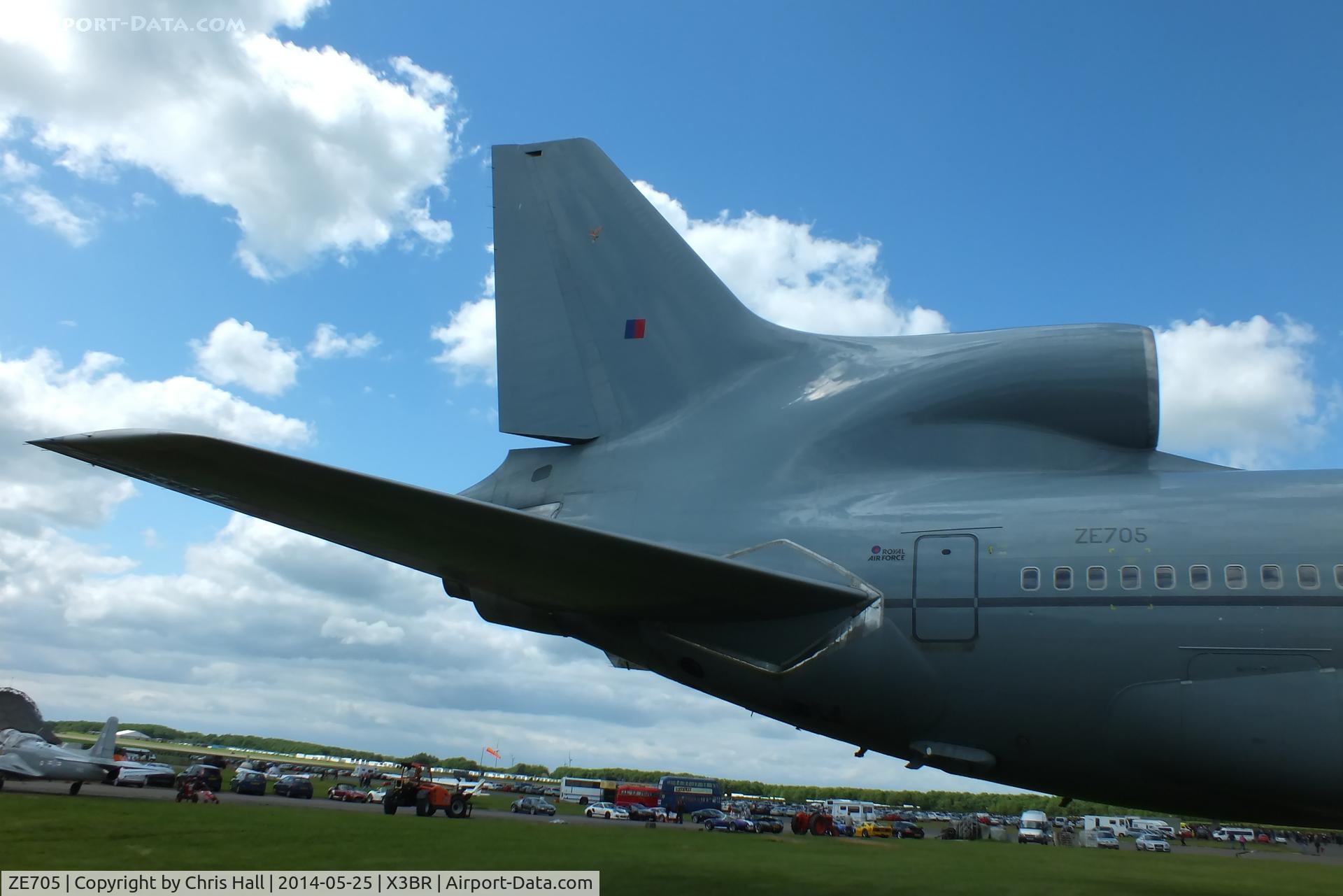 ZE705, Lockheed L-1011-385-3 TriStar C2 (500) C/N 193Y-1188, stored at Bruntingthorpe