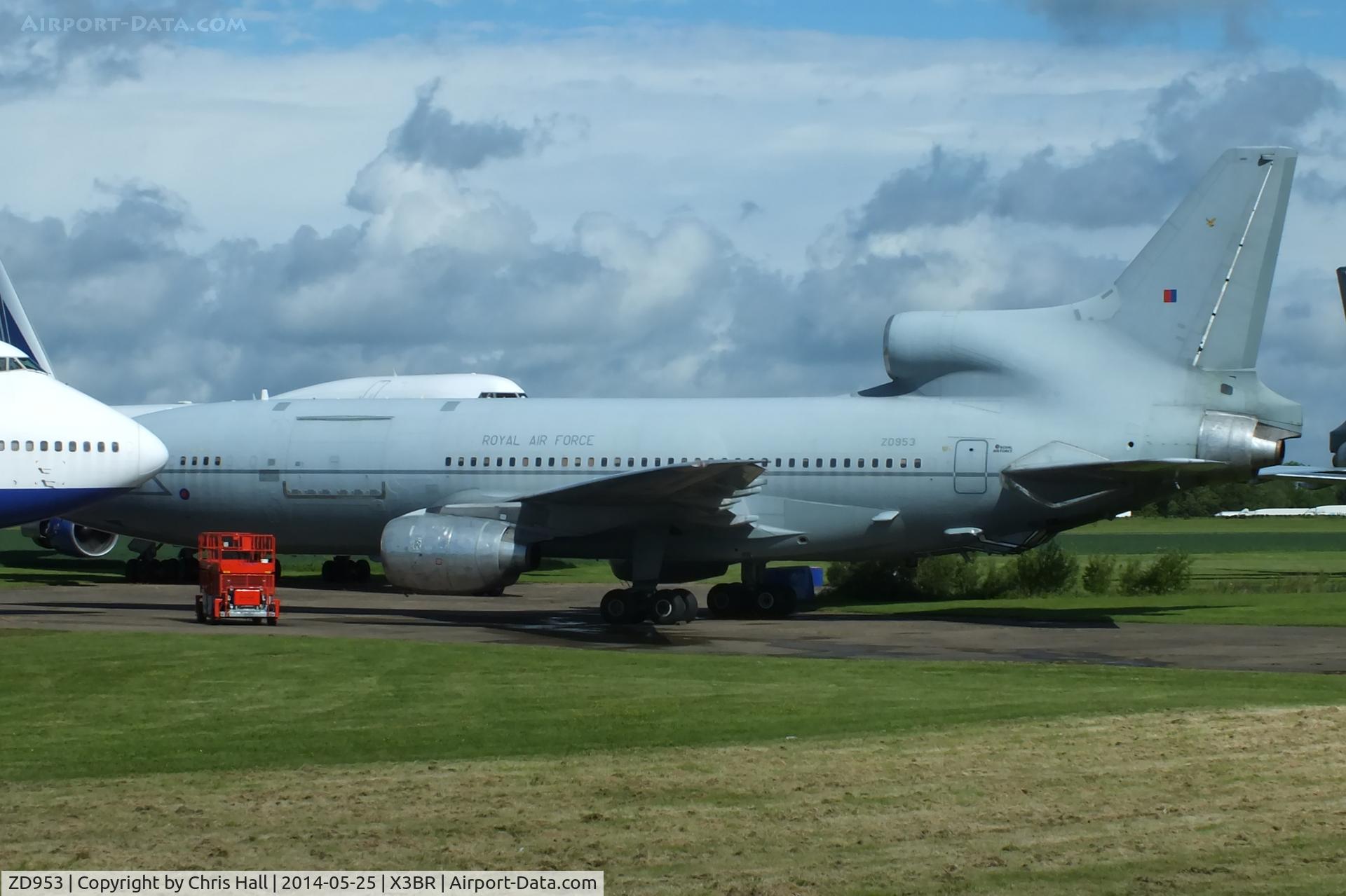 ZD953, 1980 Lockheed L-1011-500  (KC1) Tristar C/N 193V-1174, stored at Bruntingthorpe