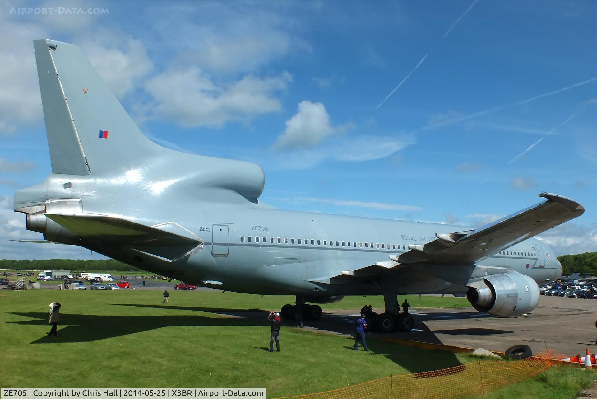 ZE705, Lockheed L-1011-385-3 TriStar C2 (500) C/N 193Y-1188, stored at Bruntingthorpe