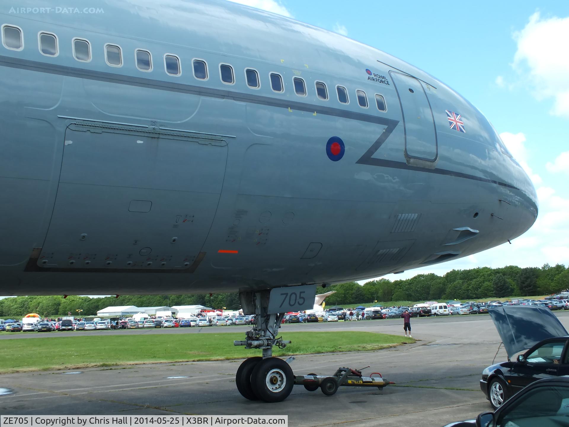 ZE705, Lockheed L-1011-385-3 TriStar C2 (500) C/N 193Y-1188, stored at Bruntingthorpe