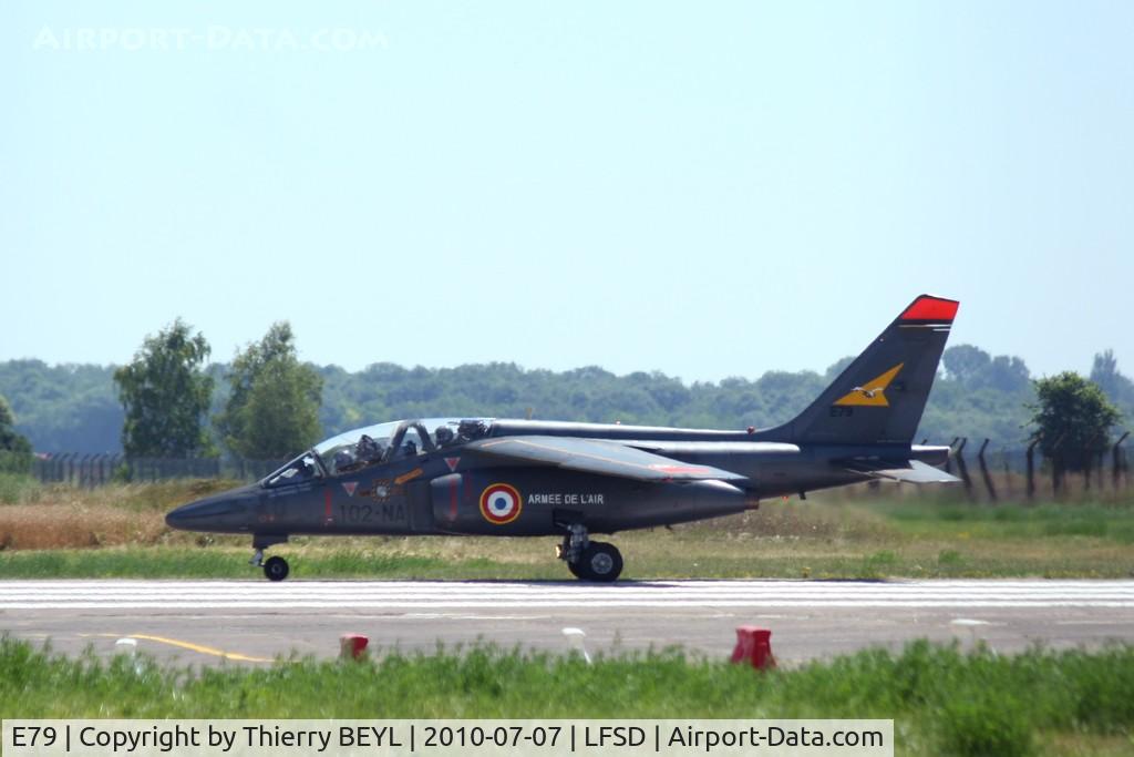 E79, Dassault-Dornier Alpha Jet E C/N E79, Before take-off.
Sorry for the poor quality of this picture.