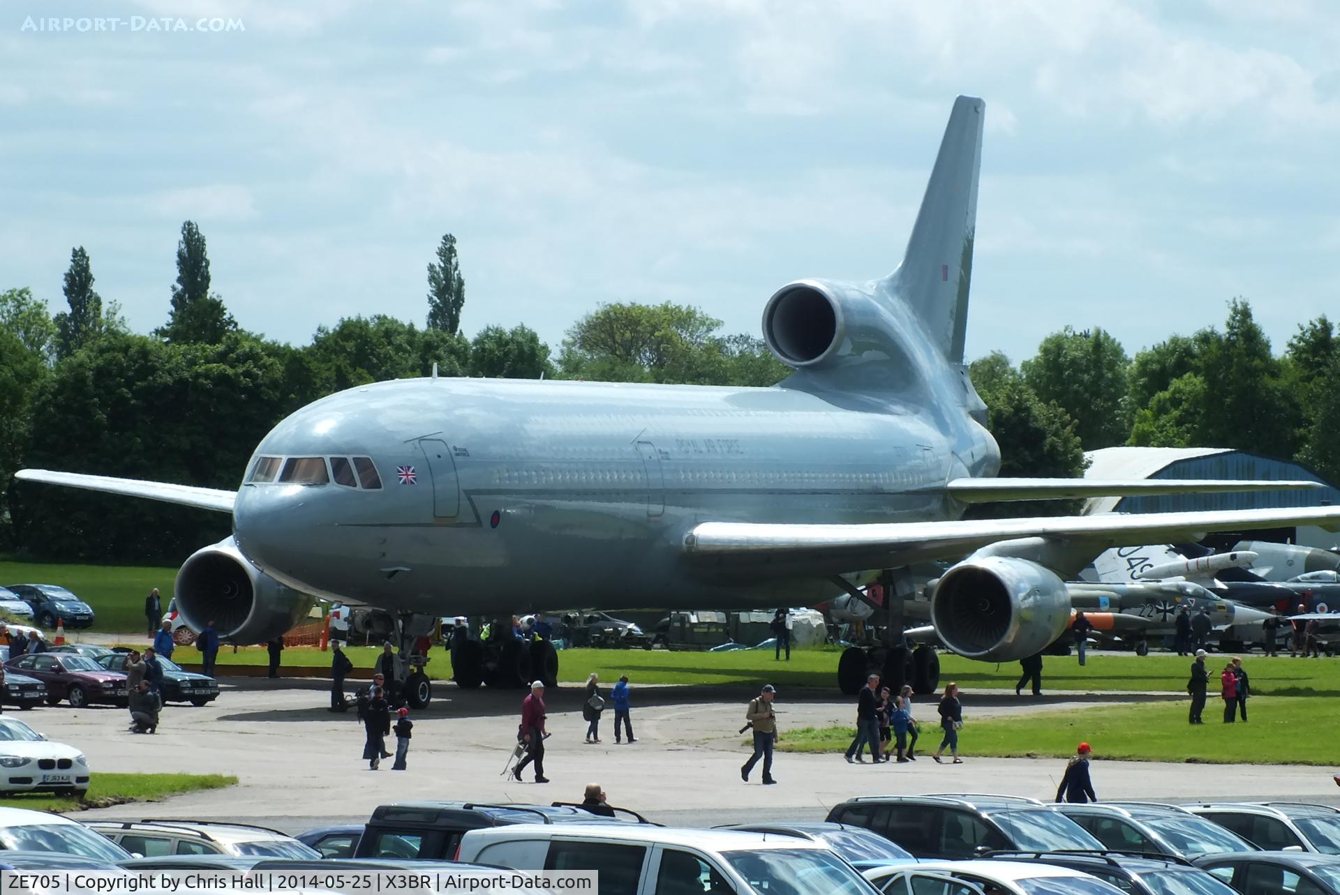 ZE705, Lockheed L-1011-385-3 TriStar C2 (500) C/N 193Y-1188, stored at Bruntingthorpe