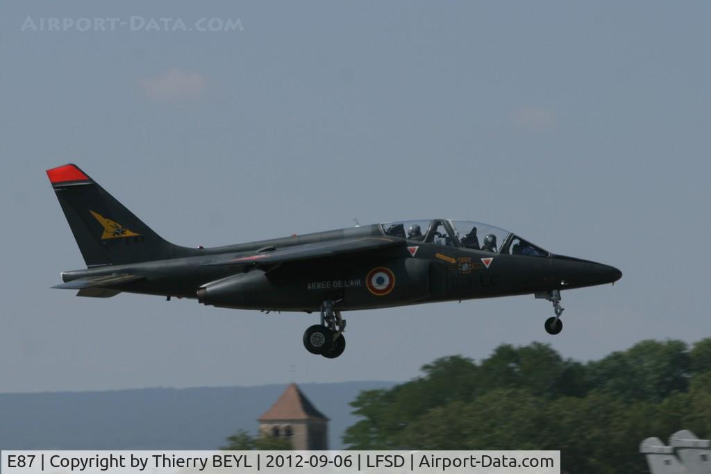 E87, Dassault-Dornier Alpha Jet E C/N E87, Before landing