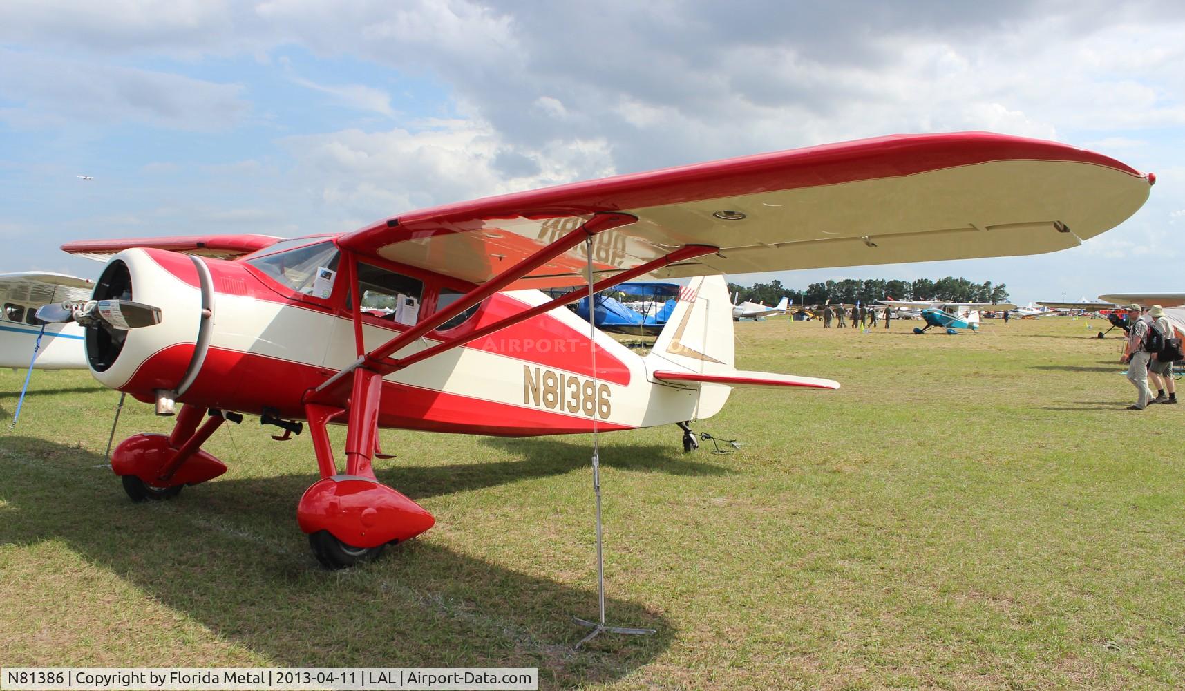 N81386, 1946 Fairchild 24W-46 C/N W46286, Fairchild 24W-46 at Sun N fun