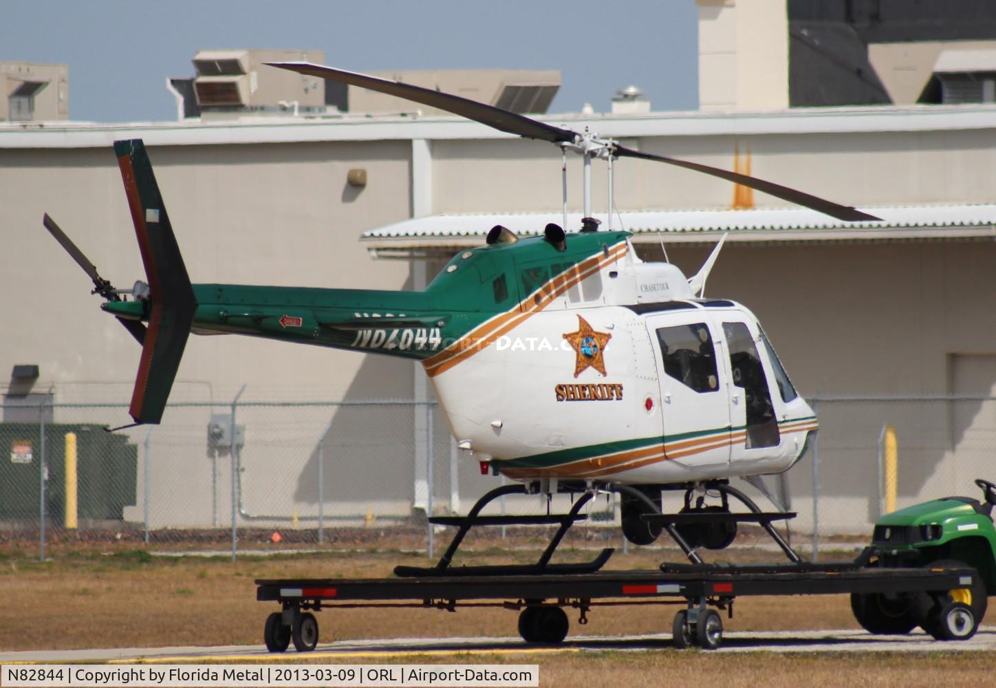 N82844, 1970 Bell OH-58C Kiowa C/N 40983, Orange County Sheriff OH-58C