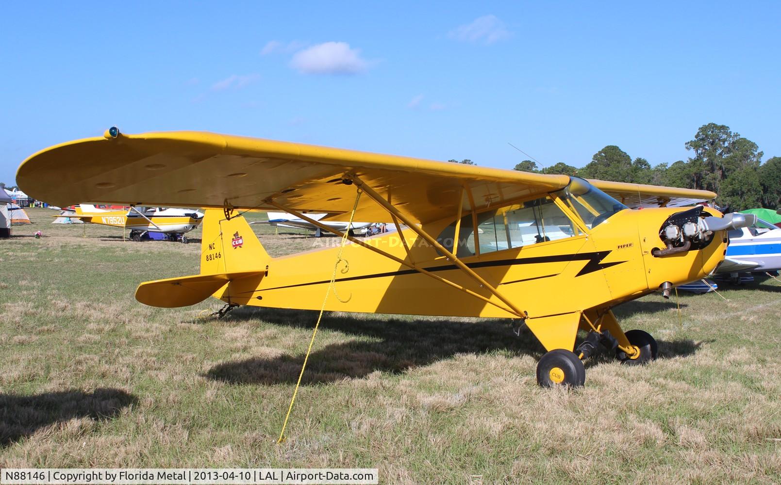 N88146, 1946 Piper J-3C Cub C/N 15763, Piper J-3C Cub