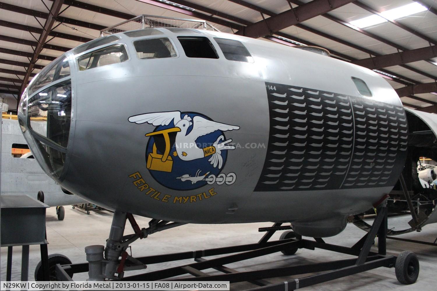 N29KW, 1945 Boeing B-29A Superfortress C/N 13681 (45-21787), B-29 forward fuselage 