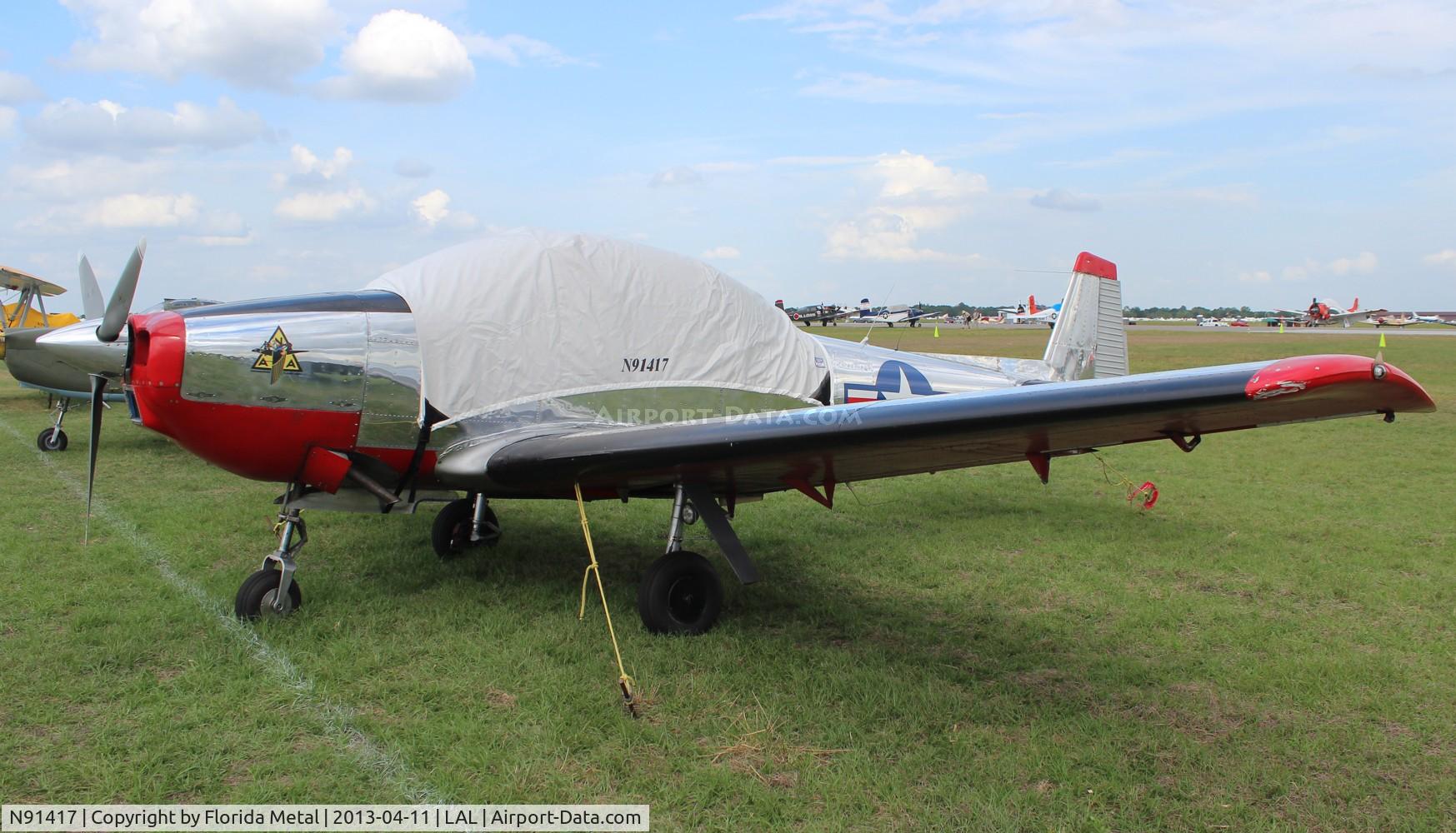 N91417, 1946 North American Navion C/N NAV-4-254, Navion