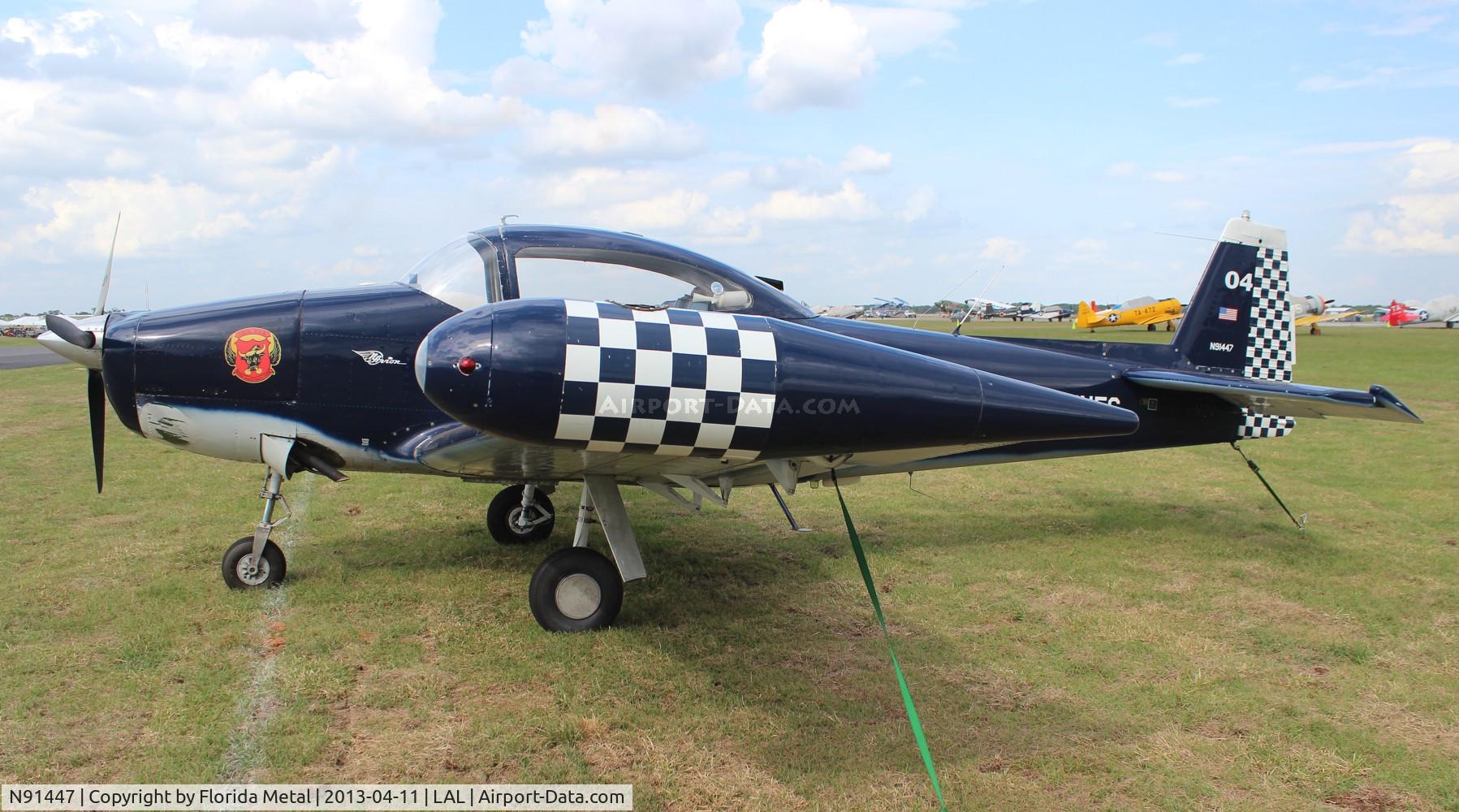 N91447, 1946 North American Navion C/N NAV-4-268, Navion