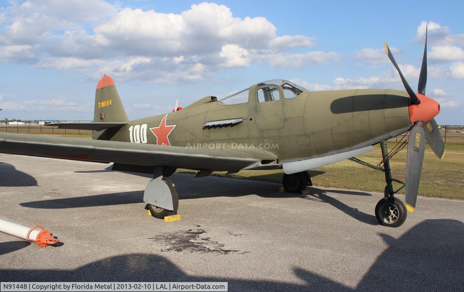 N91448, 1944 Bell P-63C Kingcobra C/N 33-766, P-63C King Cobra
