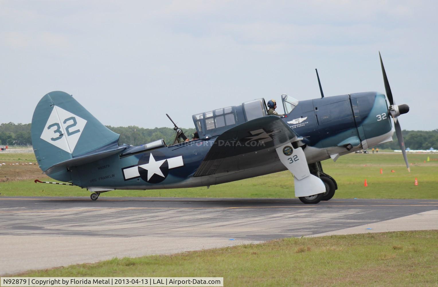 N92879, 1944 Curtiss SB2C-5 Helldiver C/N 83725, Curtiss SB2C-5 Helldiver